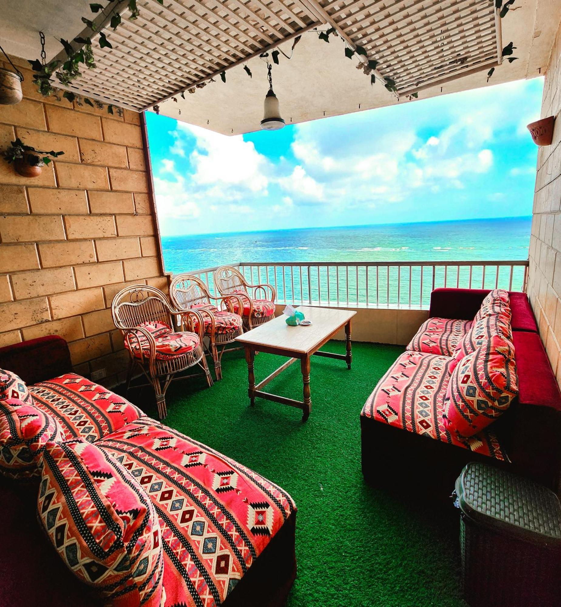 Apartment Panorama Beach Montazah Families Only Alexandria Ngoại thất bức ảnh